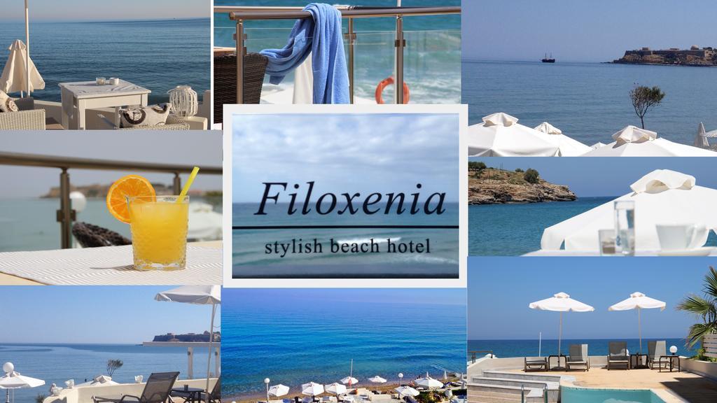 Filoxenia Beach Hotel Rethymno  Luaran gambar